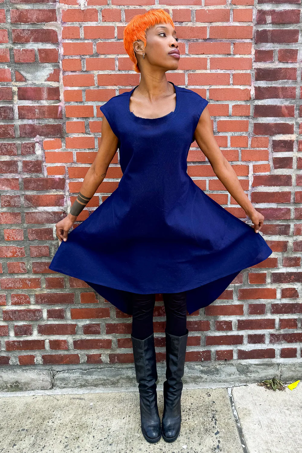 SS24 || LIGHTWEIGHT PICNIC DRESS || INK