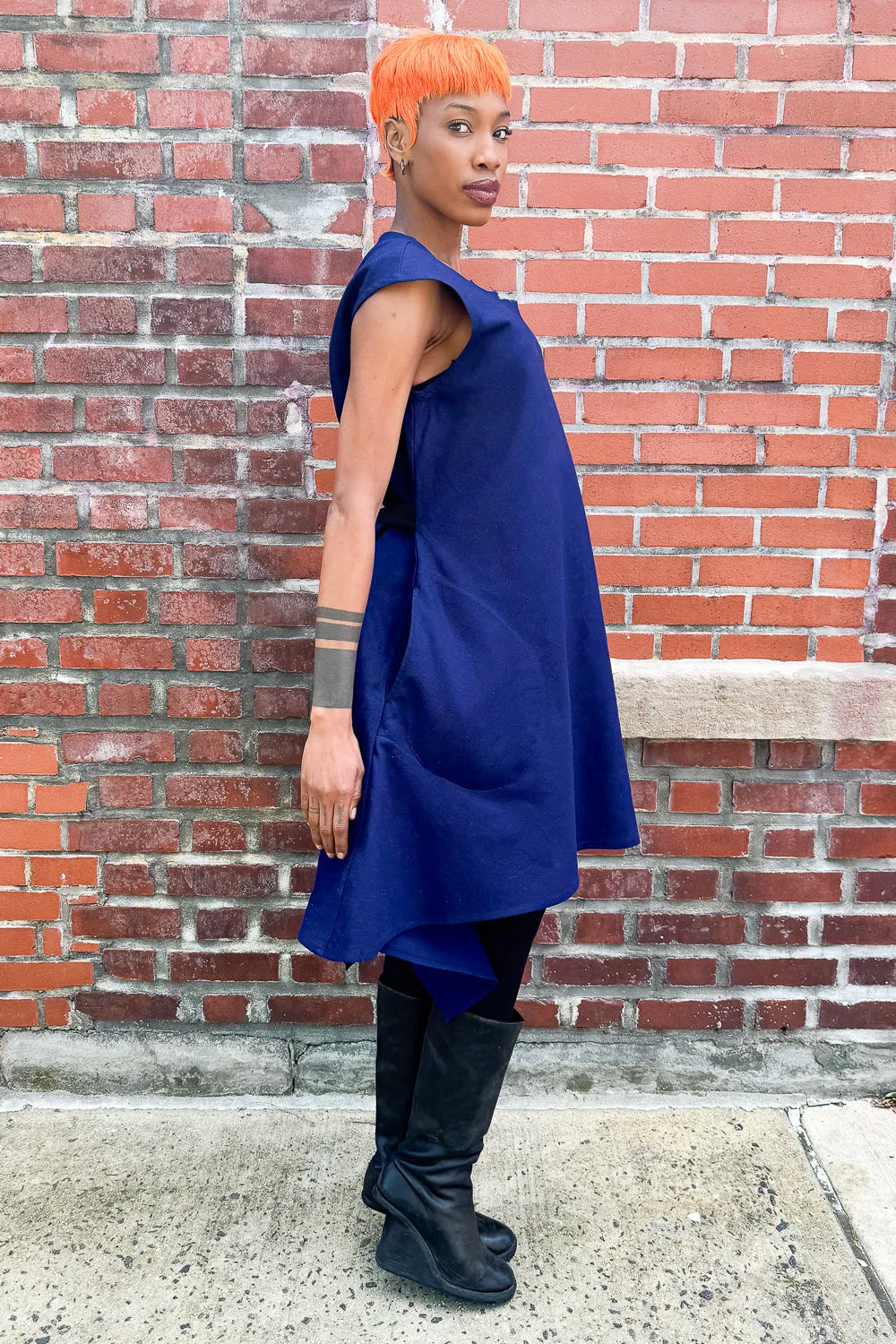 SS24 || LIGHTWEIGHT PICNIC DRESS || INK