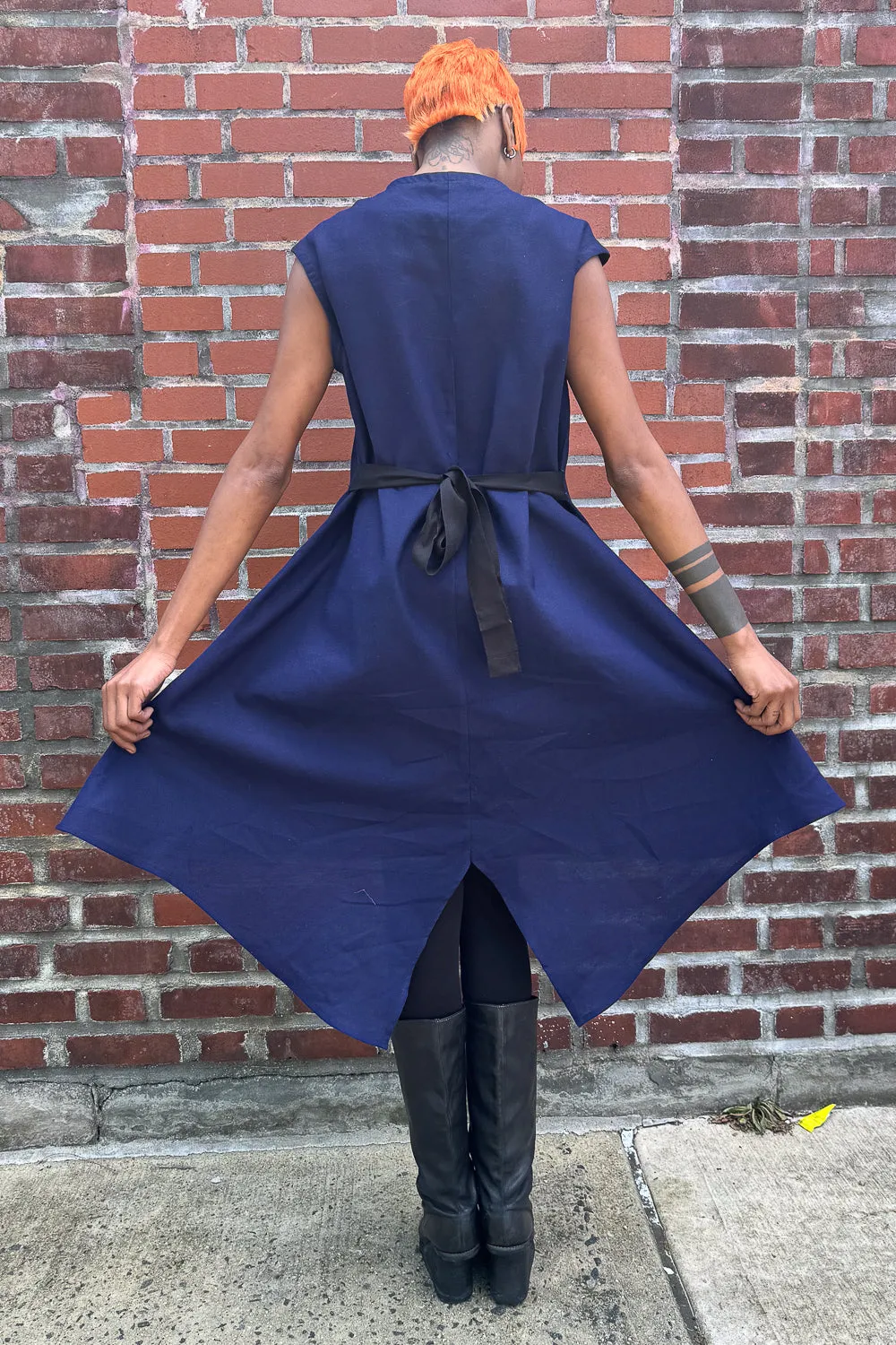 SS24 || LIGHTWEIGHT PICNIC DRESS || INK