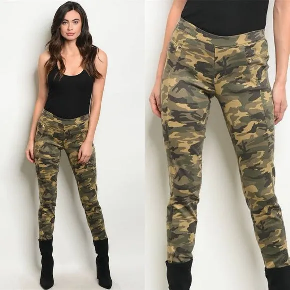 Stretchy Camo Pants