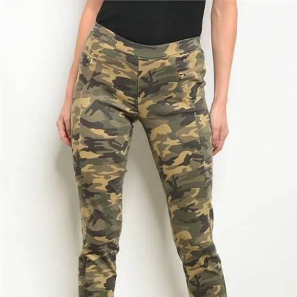 Stretchy Camo Pants