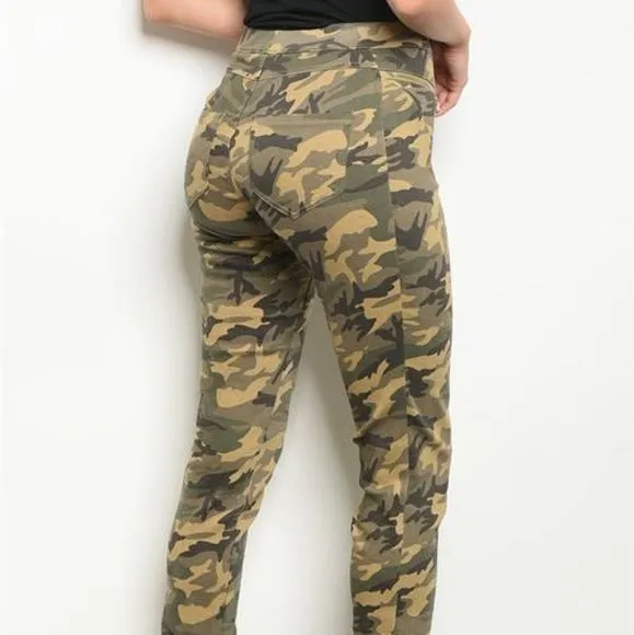 Stretchy Camo Pants