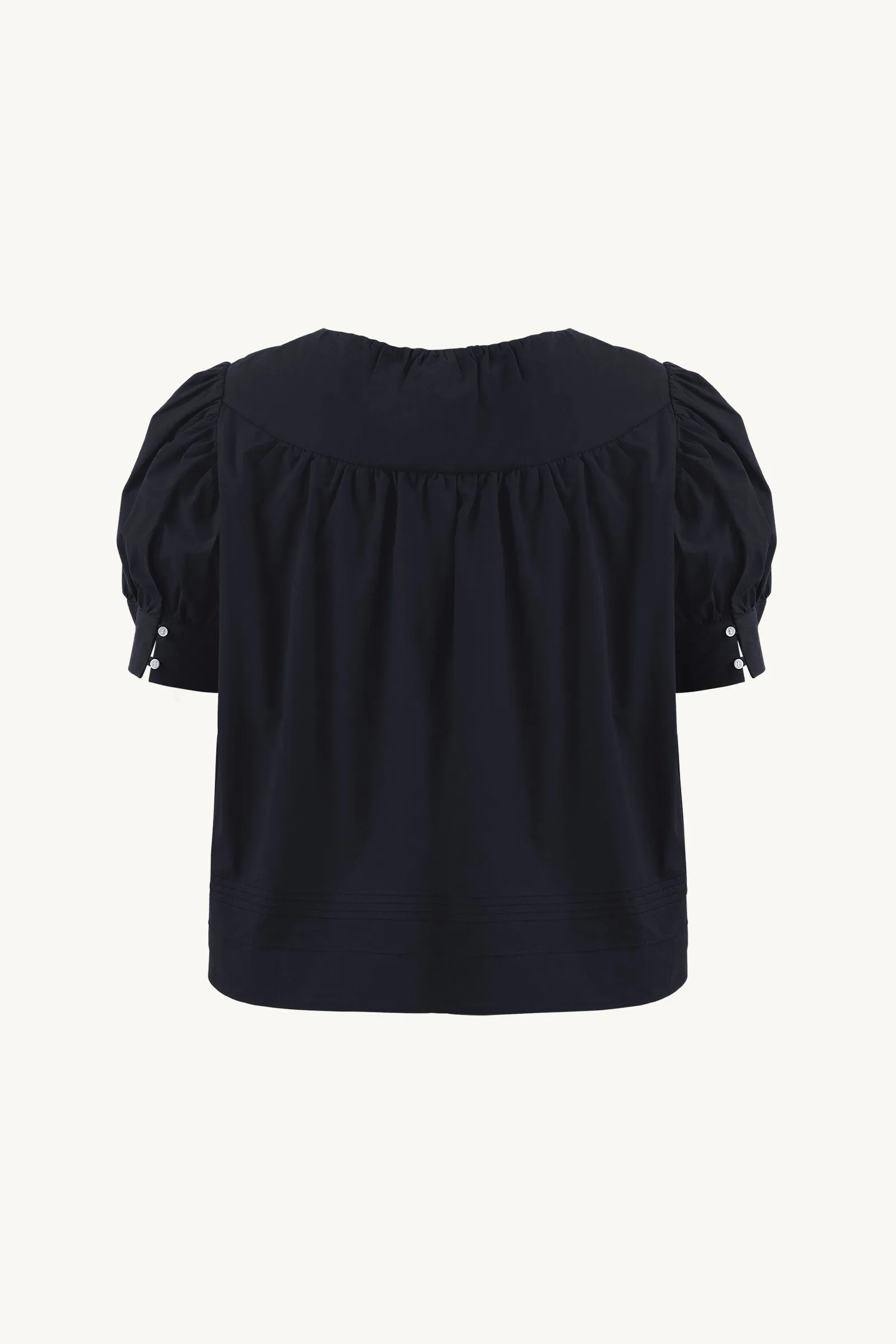 Teacake Blouse -- Crisp Cotton