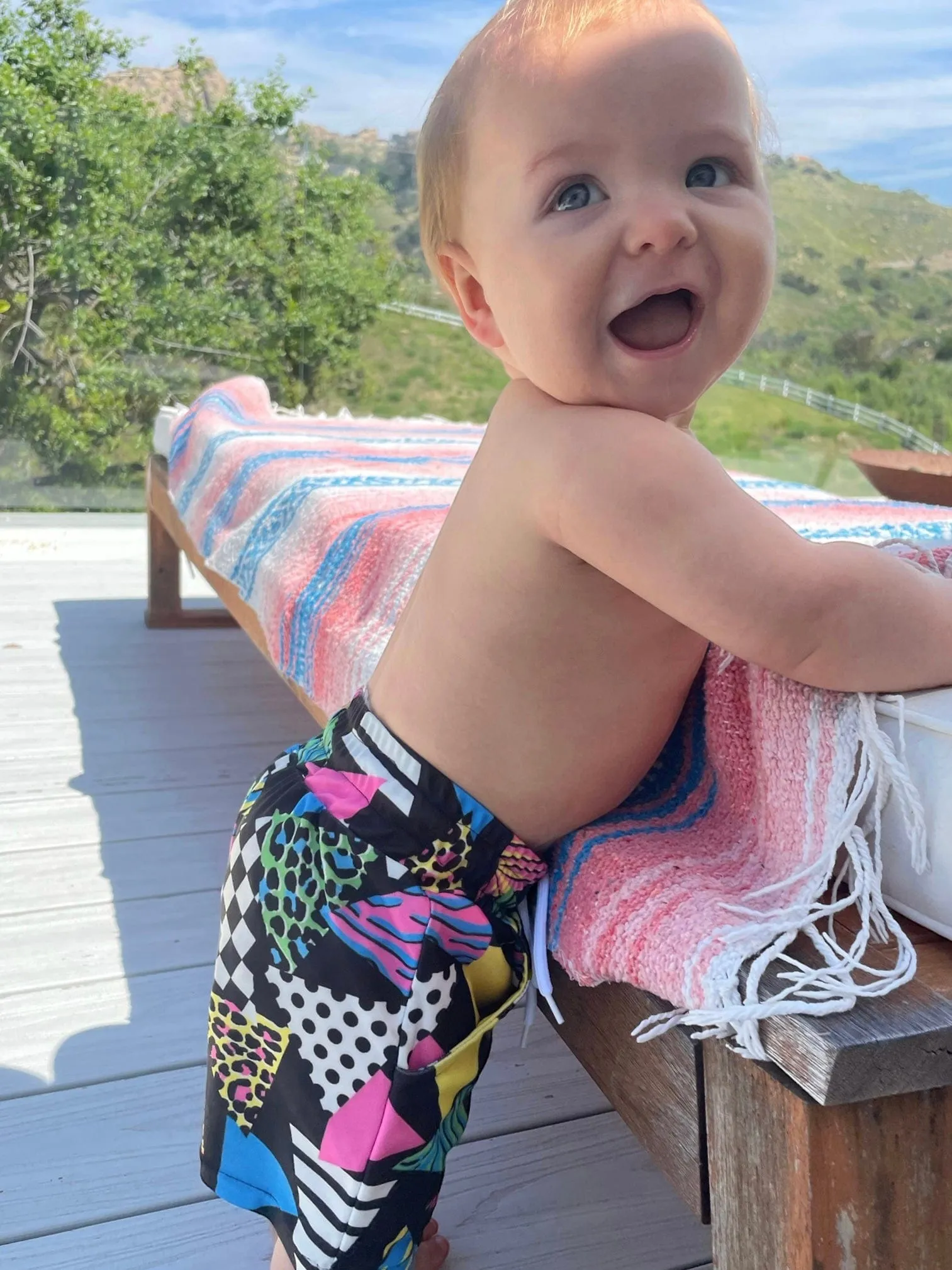Totally Rad Swim Trunk
