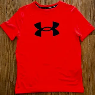 UA 642 Red Swim Shirt