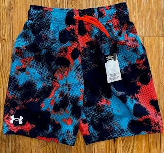 UA 642 Red Swim Shirt