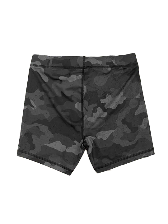 Urban Camo Women’s Compression Short- Black