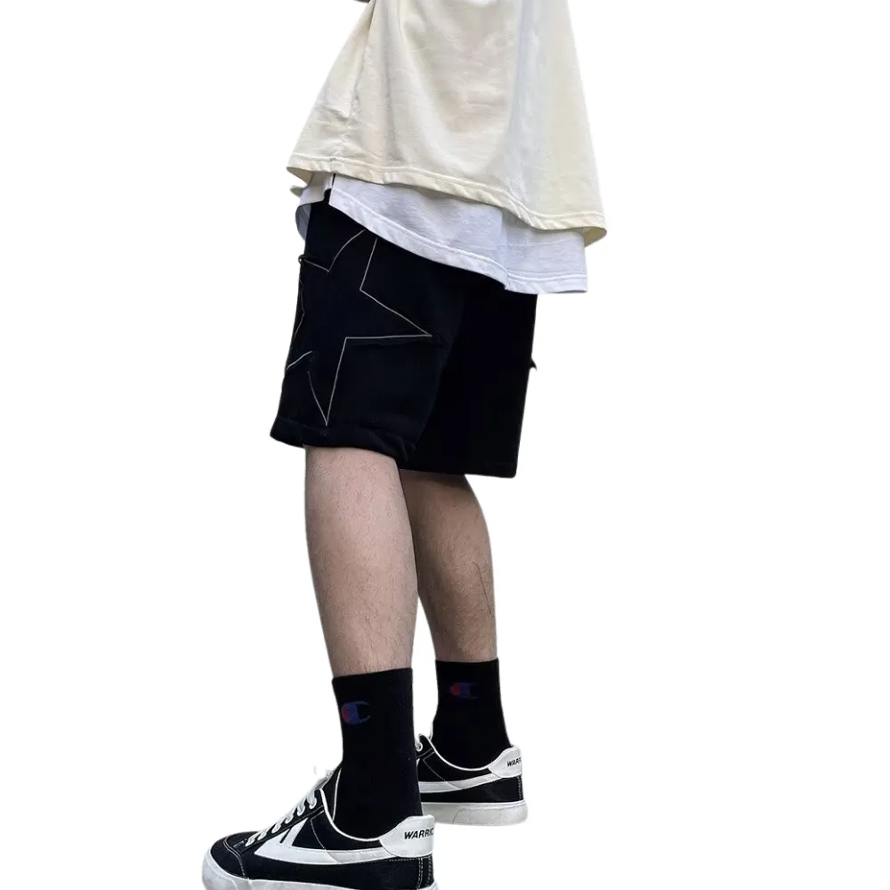 Urban Star Patchwork Sports Shorts
