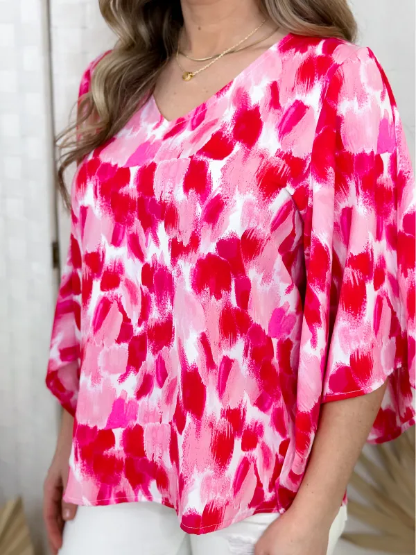 Vibrant Printed Blouse