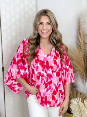 Vibrant Printed Blouse