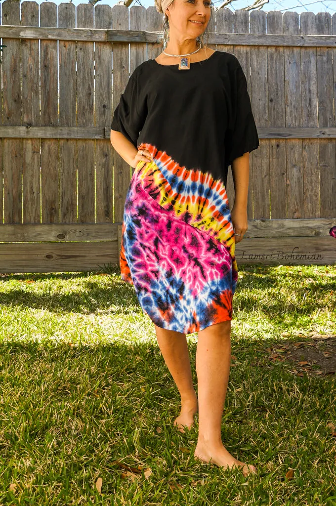 Vibrant Splash Dress