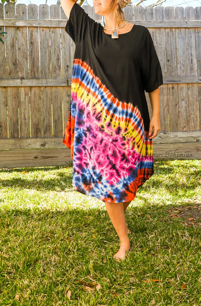 Vibrant Splash Dress