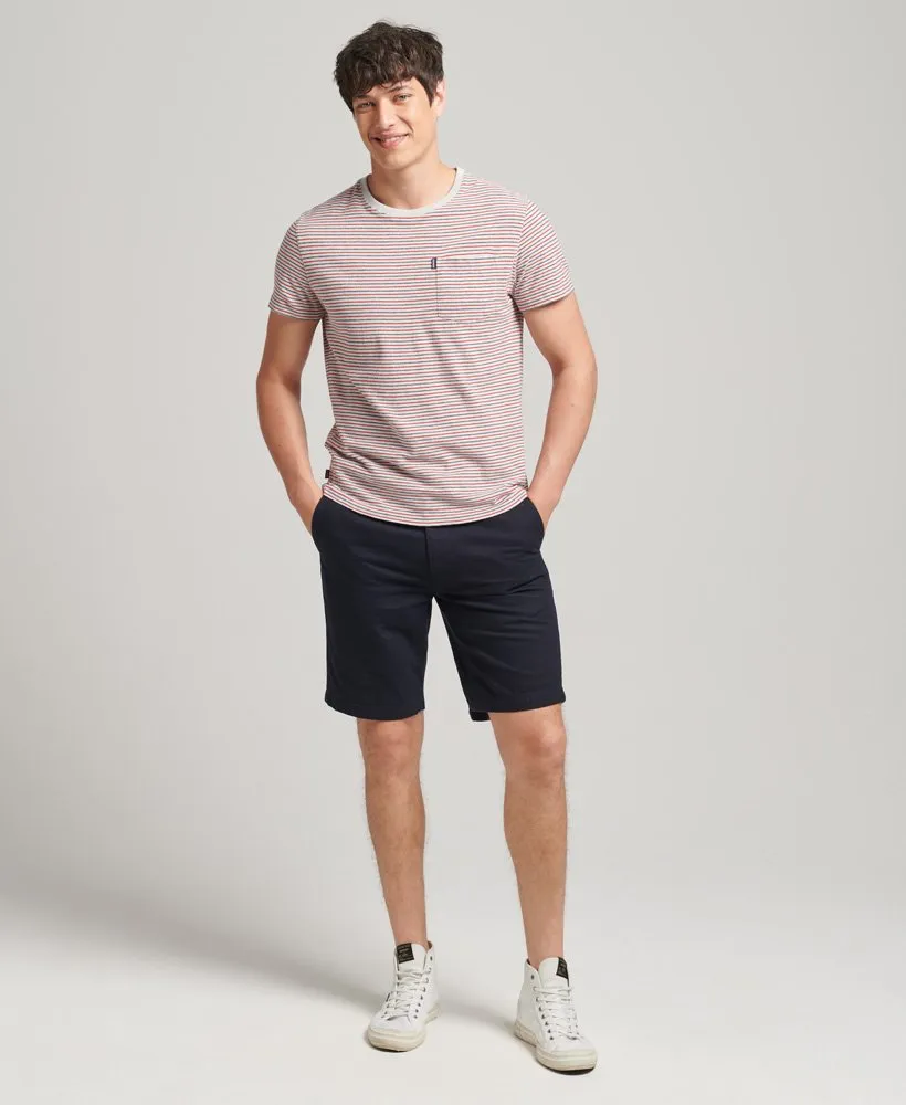 Vintage Officer Chino Short Eclipse Navy
