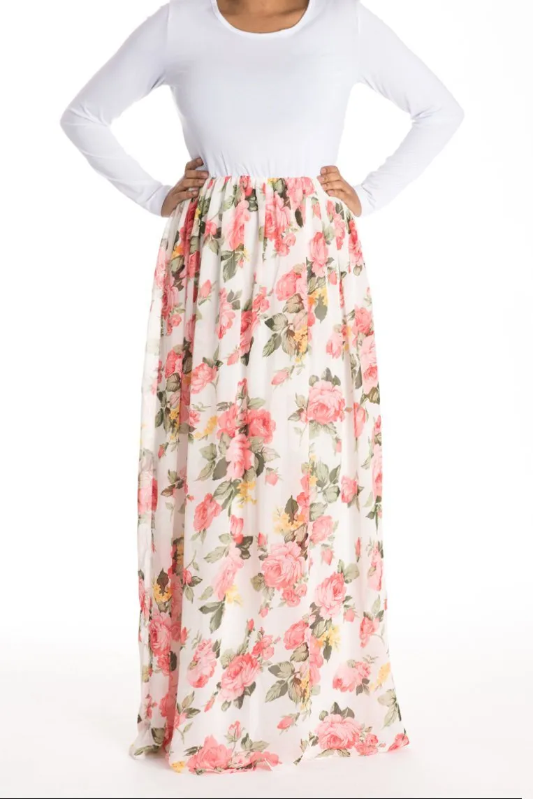 White Summer Blossom DRESS