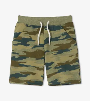 Woodland Camo Kids Heritage Shorts